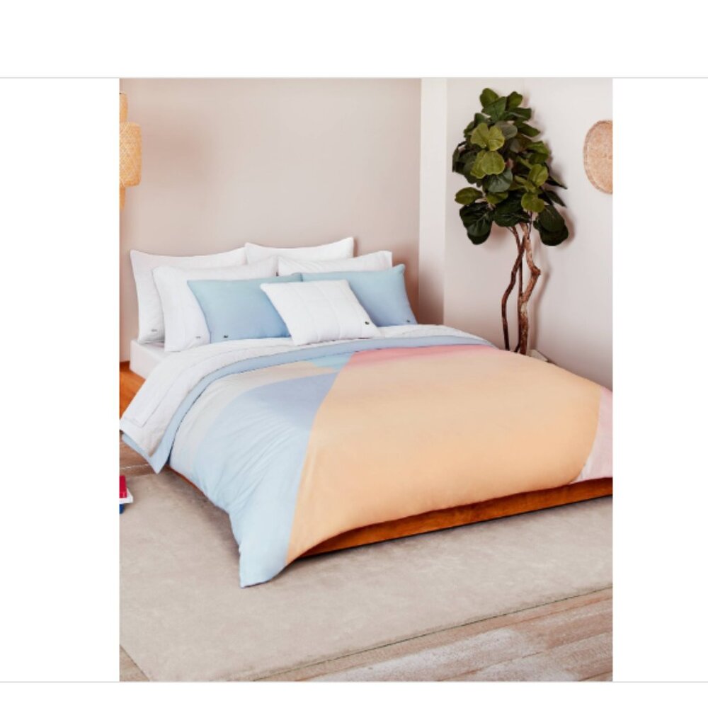 Lacoste Home Colorblock Ombre 2-Pc. Comforter Set, Twin/Twin Xl - Multi